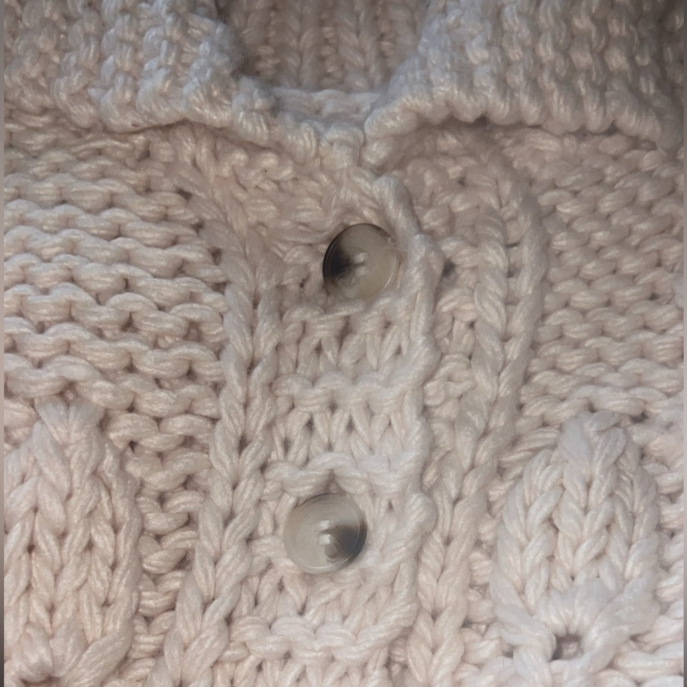 Altar'd State Soft Pink Button-Up Cardigan - Picture 3 of 3